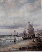 unknow artist Seascape, boats, ships and warships. 06 oil painting on canvas